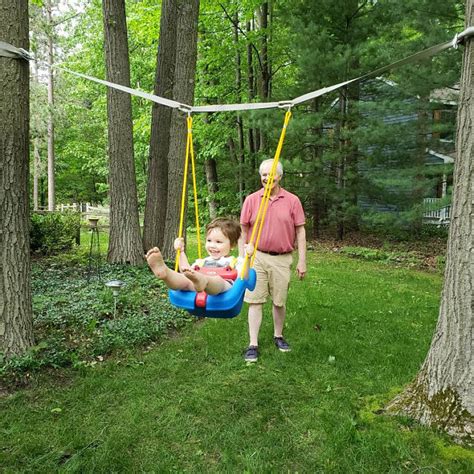 swingthat|swings that hang from trees.